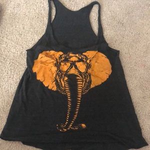 Cool elephant tank top